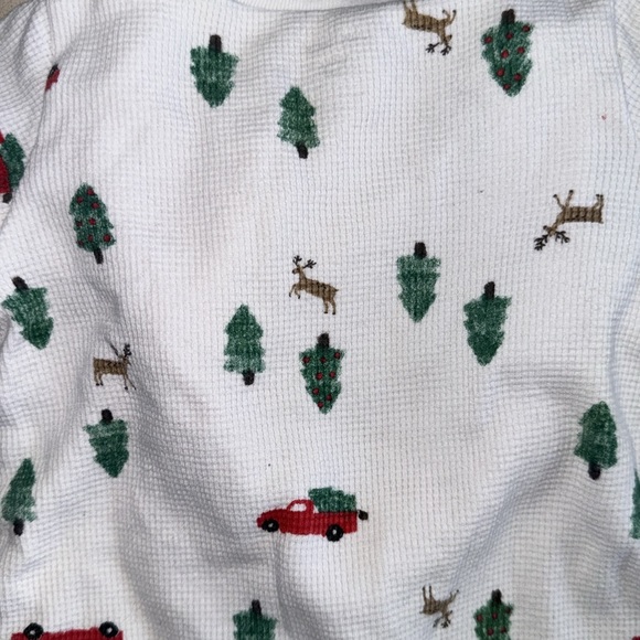 Carter’s 6M Double Zip Holiday Onesie - Picture 4 of 4